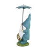 Figurine 8.75 In Rainy Day Gnome Umbrella Boots Gnome Figurines - 3 of 3