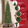Yaheetech 6Ft/7.5Ft Prel-lit Artificial Christmas Tree with Warm White Lights, Green - 4 of 4