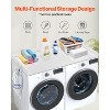 VEVOR Washer Dryer Countertop, 54" x 27" Wooden Washer and Dryer Countertop, Water-Resistant Laundry Machine Topper Cover with Anti-Slip Pads,White - 3 of 4