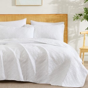 HLC.ME Lorenzo - 3 Piece Quilt Set, Lightweight Bedspread Coverlet Set - 1 of 4