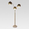 Globe Multi 3-Head Floor Lamp Gold Metal/Marble - Project 62™ - image 2 of 4