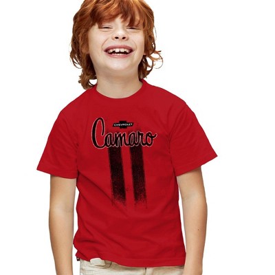 Boys' Short Sleeve Chevrolet Camaro Stripes T-Shirt