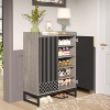 Hommoo Shoe Cabinet with Doors - 3 of 4