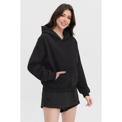 Spruce Fashion Womens Hoodies Fitted Pullover Fall Sweatshirts Winter Fleece Comfy Cotton Long Sleeve