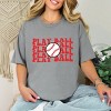 Simply Sage Market Play Ball Stacked Garment Dyed Tee - 2 of 4
