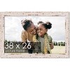 PosterPalooza | Shabby Chic White Picture Frame - UV Acrylic, Backing Board, Hanging Hardware Included - 2 of 4