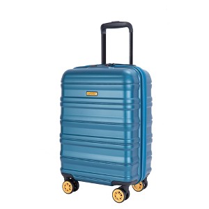 Gulches Carry On Luggage  Airline Approved 18.5" Carry On Suitcase With TSA Carry On Luggage With Wheels Carry on Bag Hard Shell Suitcases, Blue - 1 of 4