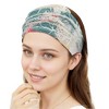 Unique Bargains Women's Maple Leaf Lace Wide Headband 1 Pc - 4 of 4