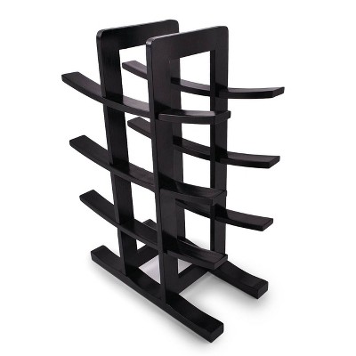 12 Bottle Bamboo Wine Rack - Sorbus