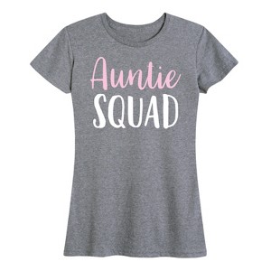 Women's - Instant Message - Auntie Squad Short Sleeve Graphic T-Shirt - 1 of 4