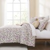 Lush Décor Full/Queen Lillian Block Print Reversible Comforter Purple - 4 of 4