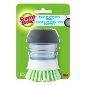 Scotch-Brite Little Handy Scrubber Poly Fiber Dish Brush in the Kitchen  Brushes department at