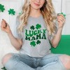 Simply Sage Market Women's Lucky Mama Clovers Short Sleeve Graphic Tee - 2 of 4