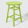 WestinTrends Malibu 35" All Weather HDPE Outdoor Patio Round Counter Height Bistro Table With Umbrella Hole - 4 of 4