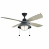 Kichler Lighting Seaside 1 - Light Ceiling Fan in  Weathered Zinc - 4 of 4