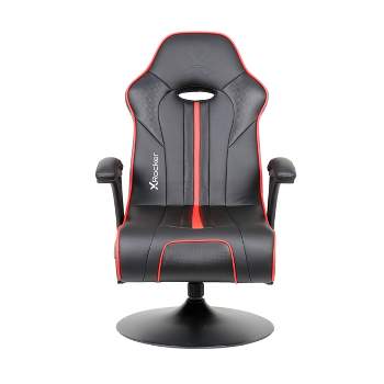 Torque Bluetooth Audio Pedestal Gaming Chair with Subwoofer Black/Red - X Rocker