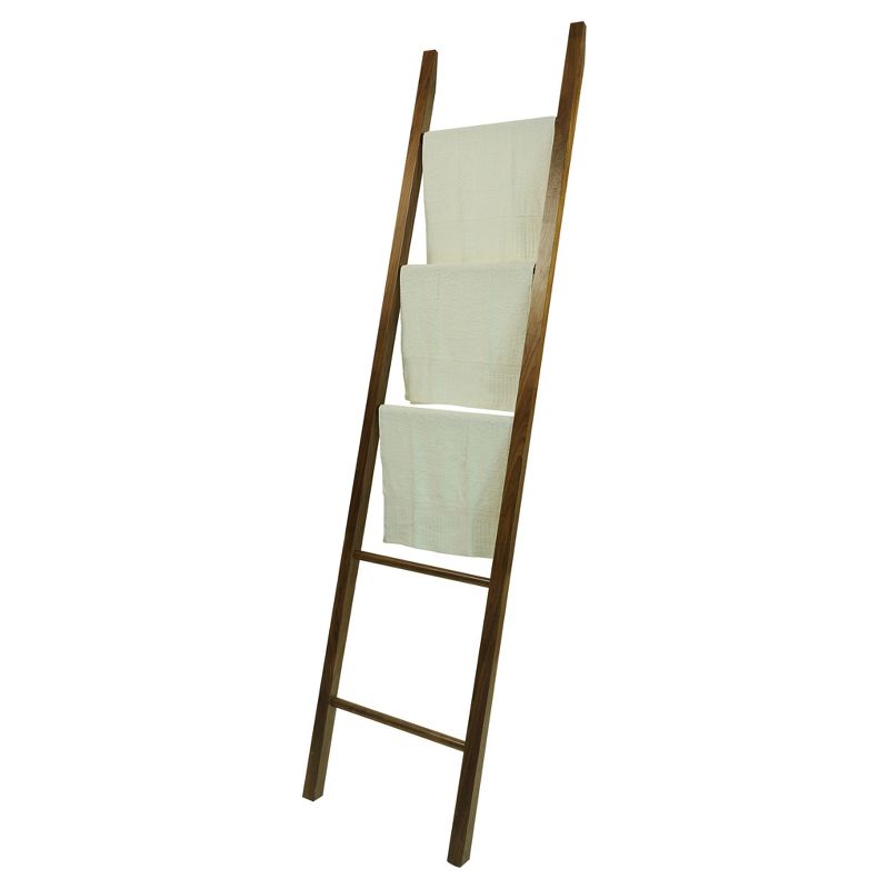 Decorative Ladder with Solid Hardwood - Flora Home, 3 of 8