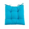 The Lakeside Collection Solid Outdoor Cushion Collection - Turquoise High CHair - image 3 of 3