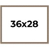 PosterPalooza | Deco Silver Picture Frame - UV Acrylic, Backing Board, Hanging Hardware Included - 2 of 4