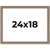 PosterPalooza | Deco Silver Picture Frame - UV Acrylic, Backing Board, Hanging Hardware Included - 2 of 4