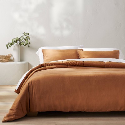 Heavyweight Linen Blend Comforter - Sham Set - Casaluna 11690₽