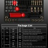 iMountek"49Pcs Thread Chaser Set - Rethreading Dies, Taps & Files for Thread Repair & Restoration Kit"Black - 3 of 4
