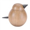 Modern Wood Bird Figurine (Set of 2) - 2 of 3