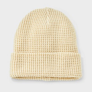 Men's Waffle Knit Beanie - Goodfellow & Co™ - 1 of 4