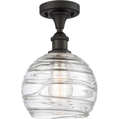 Innovations Lighting 1 - Light Semi-Flush Mount in  Oil Rubbed Bronze
