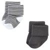Luvable Friends Unisex Baby Newborn and Baby Terry Socks, Owl - 3 of 4