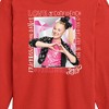 JoJo Siwa #Feeling Long Sleeve Graphic T-Shirt - Red - 2T - 2 of 3