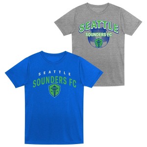 MLS Seattle Sounders Toddler Boys' 2pk T-Shirt - 1 of 3