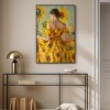Art Remedy Van Gogh Sunflowers Dress Fashion and Glam Wall Art Framed - 2 of 4