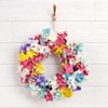 The Lakeside Collection Lighted Flower Wreaths - Colorful Summer - image 2 of 3