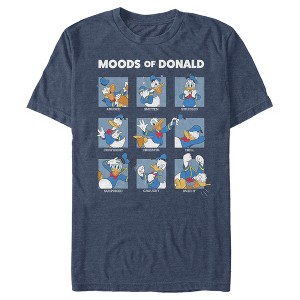 Men's Mickey & Friends The Moods of Donald Duck T-Shirt - 1 of 4