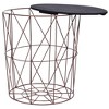 vidaXL Coffee Tables 3 pcs Copper - 4 of 4