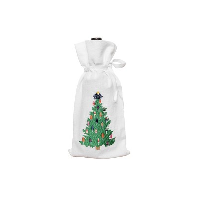 C&F Home Holiday Buoy Tree Wine Bag