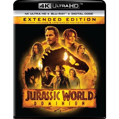 Jurassic World 4K Blu-ray (4K Ultra HD + Blu-ray + Digital 4K)