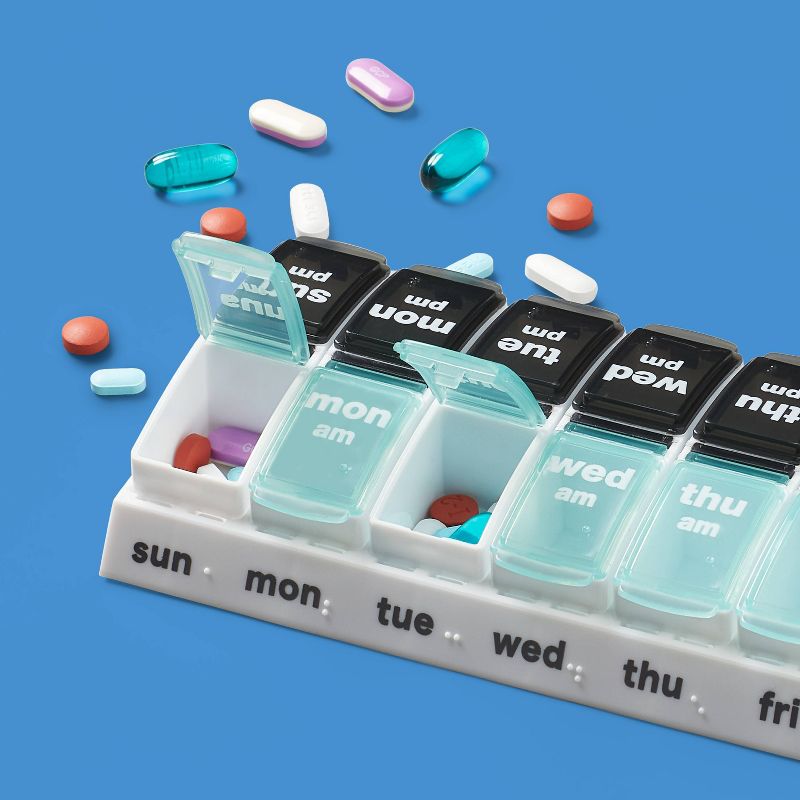 7-Day Pill Planner - up &#38; up&#8482; (Color May Vary), 2 of 4