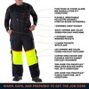 RefrigiWear FrostFlex Insulated Bib Overalls - Flexible, Water-Repellent, Thermal Protection for Extreme Cold - 3 of 4