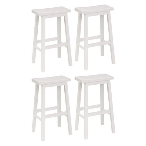 Pj Wood Classic Saddle Seat 29'' Kitchen Bar Counter Stool With