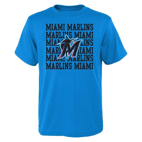 MLB Miami Marlins Boys' Core T-Shirt - M