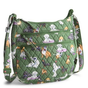 Vera Bradley Women's Outlet Cotton Trio Zip Hipster Crossbody Bag - 1 of 3