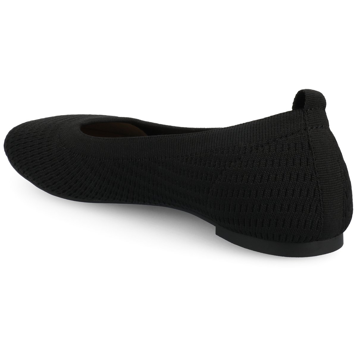 Женские платья Journee Collection Journee Women's Maryann Medium and Wide Width Dress Flats Black 9 — фото 7