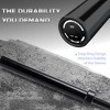 7FT Barbell Weight Bar, 700lbs Capacity Straight Weight Bar for Weightlifting and Power Lifting, Workout Barbell Fit 2'' Standard Weights - 4 of 4