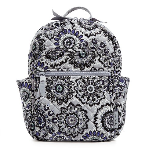 Vera Bradley Women's Cotton Small Backpack Tranquil Medallion : Target