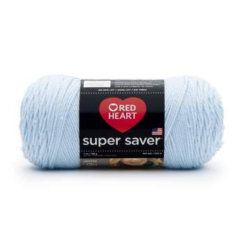 Red Heart Super Saver Jumbo Yarn-light Blue : Target