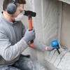 Estwing 4 Pound Head Hard Face Demolition Stake Driving 50 to 55 HRC Sledge Hammer with 16 Inch Textured Grip Fiberglass Handle, Black/Orange - 4 of 4