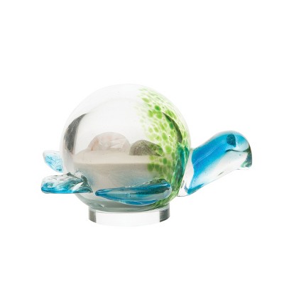 Beachcombers Glass Turtle Figurine