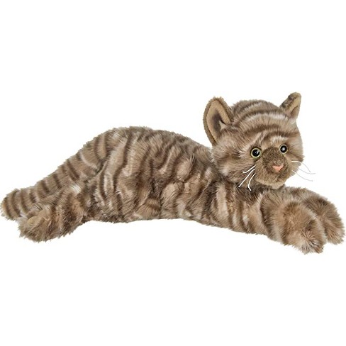 Bearington Louie Plush Stuffed Animal Brown Striped Tabby Cat